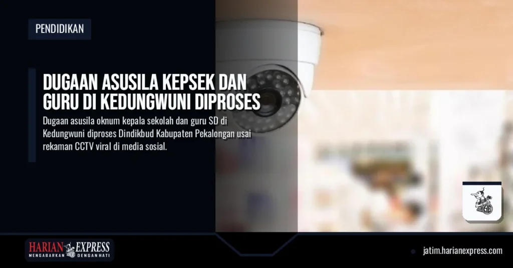 Dugaan Asusila Kepsek dan Guru di Kedungwuni Diproses