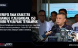 Erupsi Anak Krakatau Ganggu Penerbangan, 150 Ribu Penumpang Terdampak
