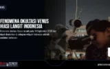 Fenomena Okultasi Venus Hiasi Langit Indonesia