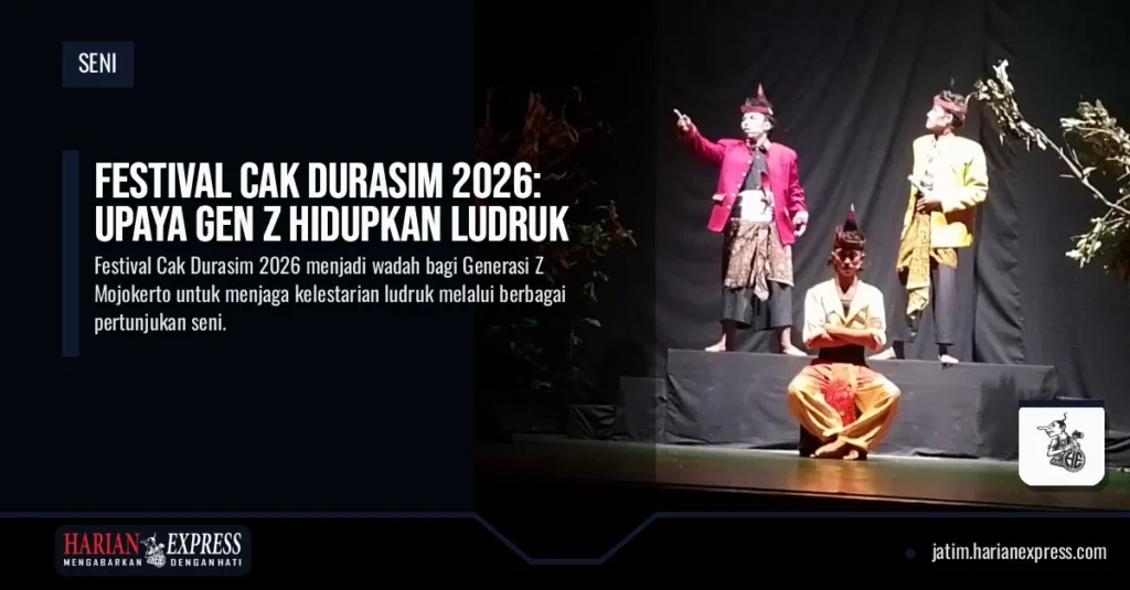 Festival Cak Durasim 2026: Upaya Gen Z Hidupkan Ludruk