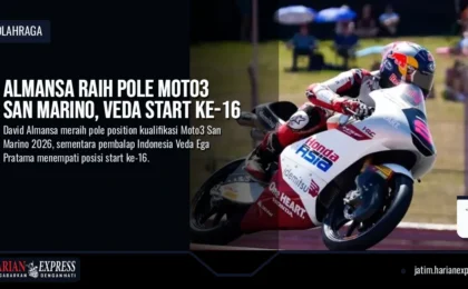 Almansa Raih Pole Moto3 San Marino, Veda Start Ke-16