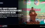 Plt Bupati Baharudin Tekankan Kerukunan Kunci Kondusivitas Besuki