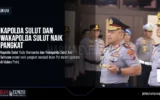 Kapolda Sulut dan Wakapolda Sulut Naik Pangkat