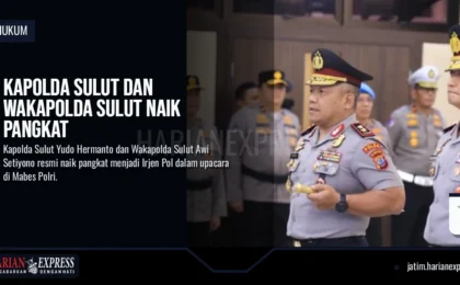 Kapolda Sulut dan Wakapolda Sulut Naik Pangkat