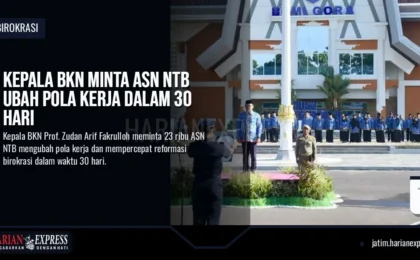 Kepala BKN Minta ASN NTB Ubah Pola Kerja dalam 30 Hari