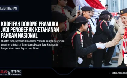 Khofifah Dorong Pramuka Jadi Penggerak Ketahanan Pangan Nasional