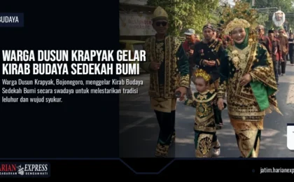 Warga Dusun Krapyak Gelar Kirab Budaya Sedekah Bumi