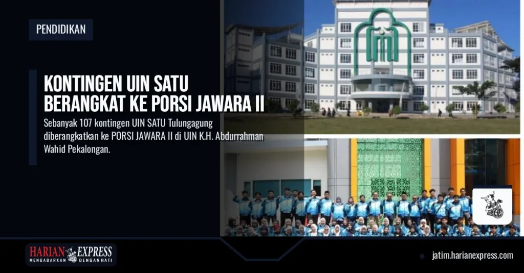 Kontingen UIN SATU Berangkat ke PORSI JAWARA II