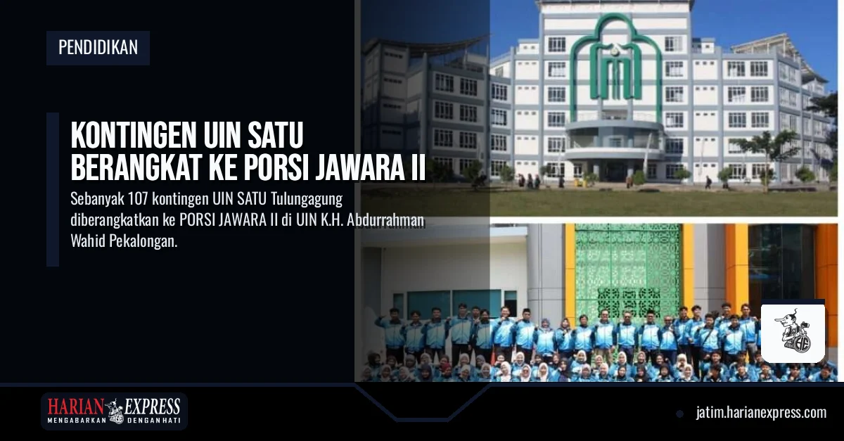 Kontingen UIN SATU Berangkat ke PORSI JAWARA II