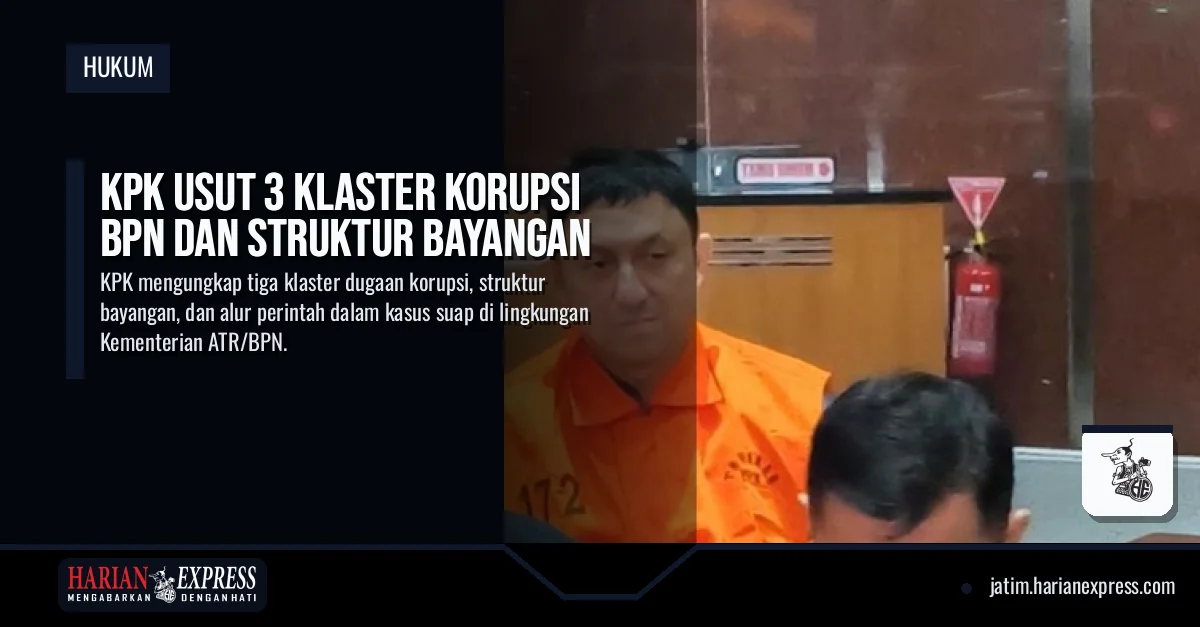 KPK Usut 3 Klaster Korupsi BPN dan Struktur Bayangan