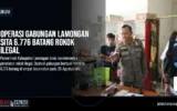 Operasi Gabungan Lamongan Sita 6.776 Batang Rokok Ilegal