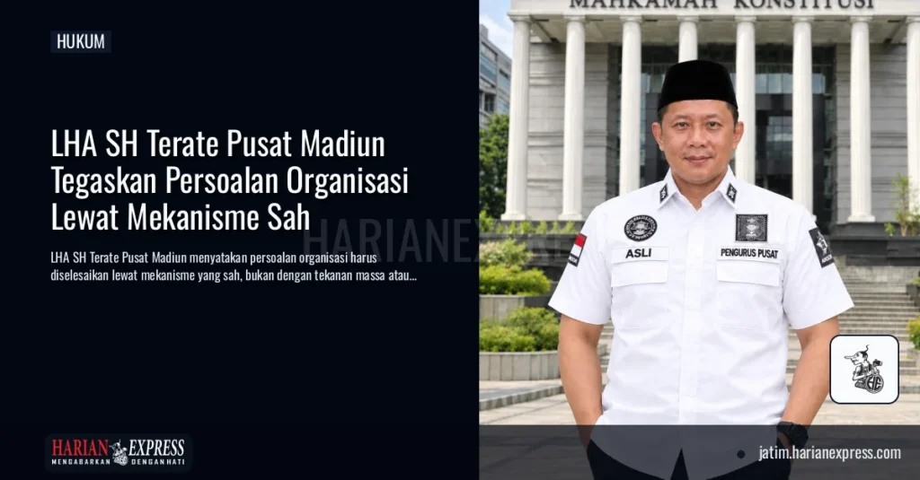 LHA SH Terate Pusat Madiun Tegas: Persoalan Organisasi Jangan Diselesaikan dengan Tekanan Massa
