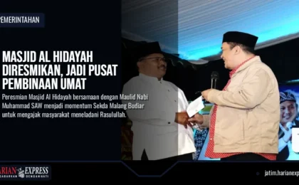 Masjid Al Hidayah Diresmikan, Jadi Pusat Pembinaan Umat
