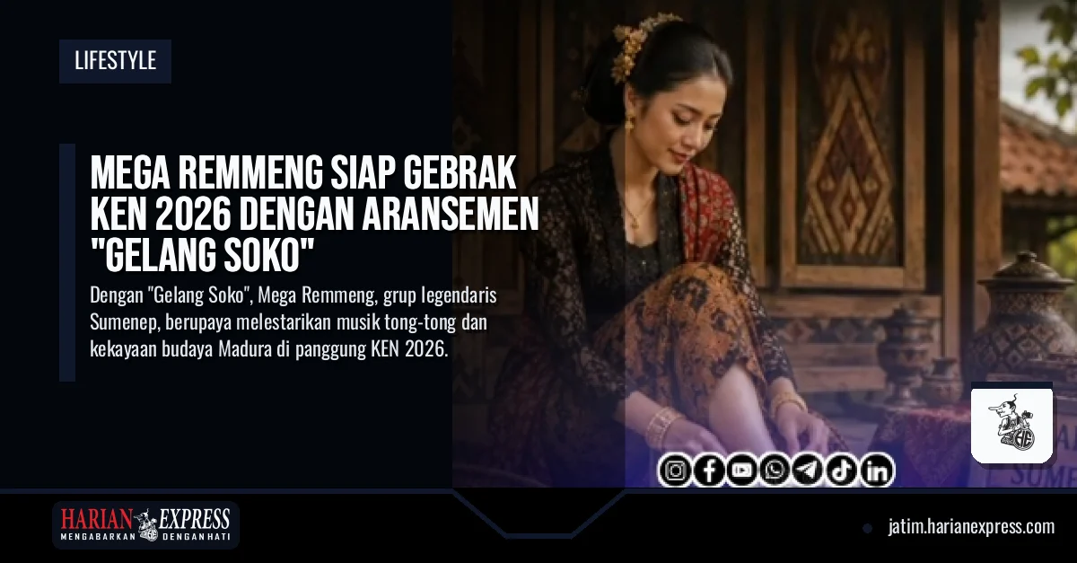 Mega Remmeng Siap Gebrak KEN 2026 dengan Aransemen “Gelang Soko”