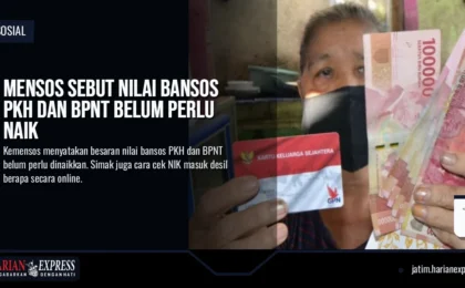 Mensos Sebut Nilai Bansos PKH dan BPNT Belum Perlu Naik