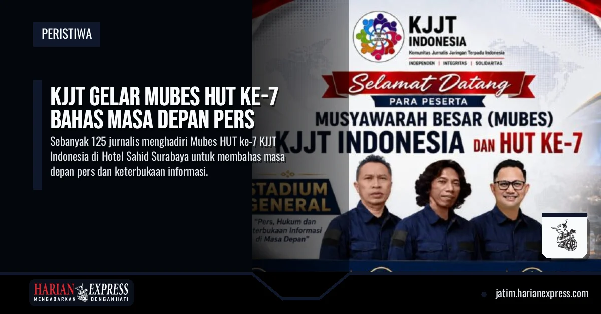 KJJT Gelar Mubes HUT ke-7 Bahas Masa Depan Pers