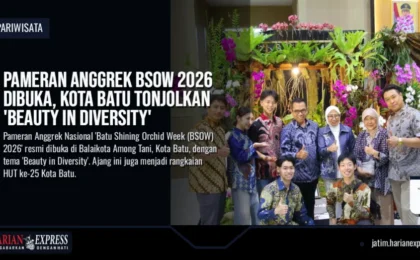Pameran Anggrek BSOW 2026 Dibuka, Kota Batu Tonjolkan ‘Beauty in Diversity’