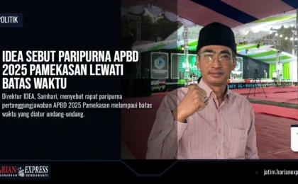 IDEA Sebut Paripurna APBD 2025 Pamekasan Lewati Batas Waktu