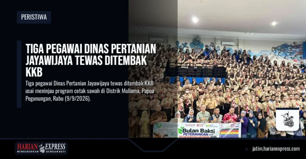 Tiga Pegawai Dinas Pertanian Jayawijaya Tewas Ditembak KKB