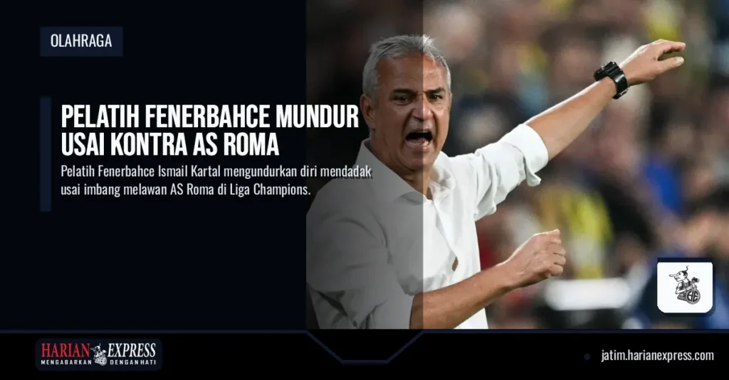 Pelatih Fenerbahce Mundur Usai Kontra AS Roma