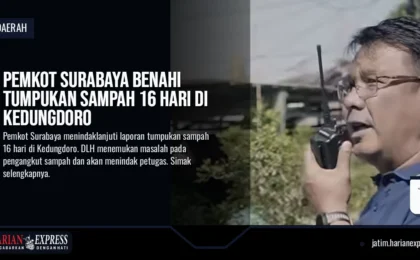 Pemkot Surabaya Benahi Tumpukan Sampah 16 Hari di Kedungdoro