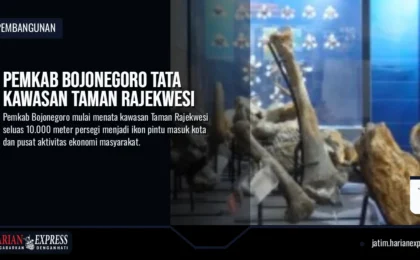 Pemkab Bojonegoro Tata Kawasan Taman Rajekwesi