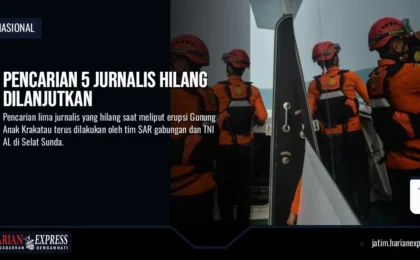 Pencarian 5 Jurnalis Hilang Dilanjutkan