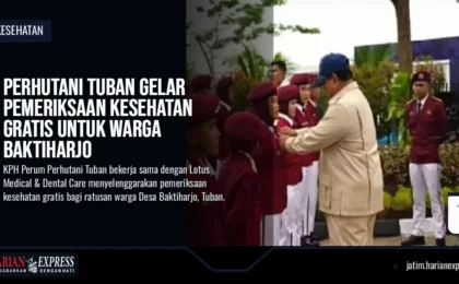 Perhutani Tuban Gelar Pemeriksaan Kesehatan Gratis untuk Warga Baktiharjo