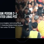 Pemain Persija Jakarta merayakan gol yang dicetak Alexander Jeremejeff ke gawang Persib Bandung dalam laga pekan kedua BRI Super League 2026/2027 di Stadion Utama Gelora Bung Karno (SUGBK) Senayan, Jakarta, Sabtu (12/9/2026) sore WIB.