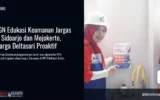 PGN Edukasi Keamanan Jargas di Sidoarjo dan Mojokerto, Warga Deltasari Proaktif