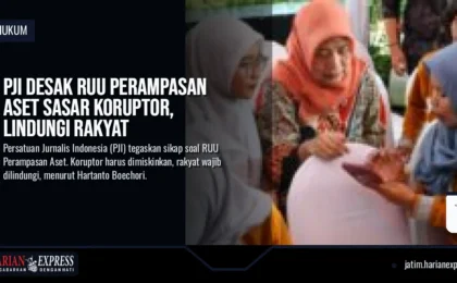 PJI Desak RUU Perampasan Aset Sasar Koruptor, Lindungi Rakyat