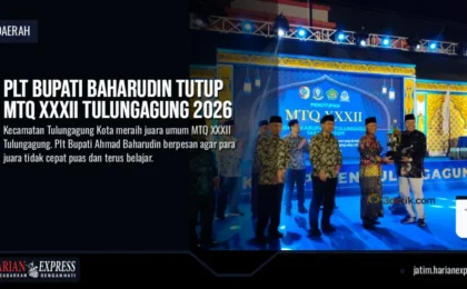 Plt Bupati Baharudin Tutup MTQ XXXII Tulungagung 2026