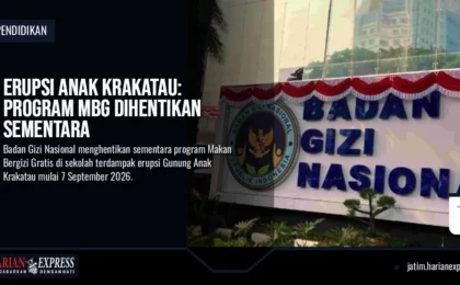 Erupsi Anak Krakatau: Program MBG Dihentikan Sementara