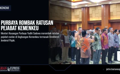 Purbaya Rombak Ratusan Pejabat Kemenkeu