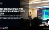 PWI Sumut dan Dewan Pers Gelar UKW di Medan Oktober 2026