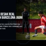 Aksi wonderkid Manchester United JJ Gabriel (Instagram JJ Gabriel)