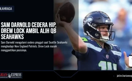Sam Darnold Cedera Hip, Drew Lock Ambil Alih QB Seahawks