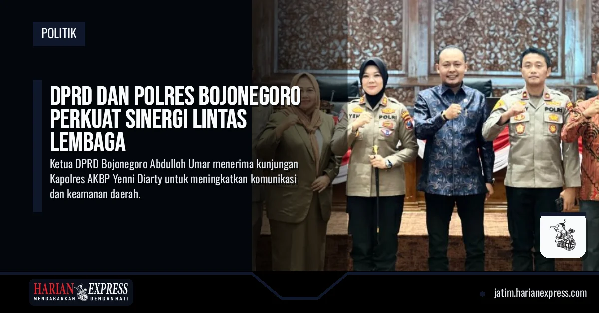DPRD dan Polres Bojonegoro Perkuat Sinergi Lintas Lembaga