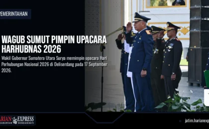 Wagub Sumut Pimpin Upacara Harhubnas 2026 Wagub Sumut Pimpin Upacara Harhubnas 2026