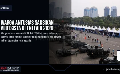 Warga Antusias Saksikan Alutsista di TNI Fair 2026