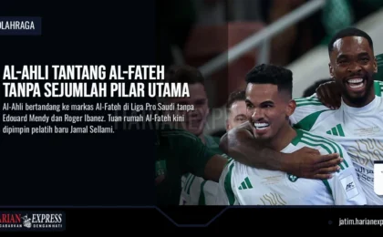 Al-Ahli Tantang Al-Fateh Tanpa Sejumlah Pilar Utama