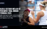 Aldila Sutjiadi Melaju ke Perempat Final Ningbo Terbuka 2026