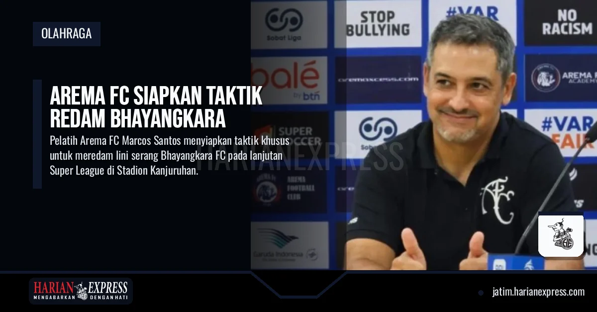 Arema FC Siapkan Taktik Redam Bhayangkara