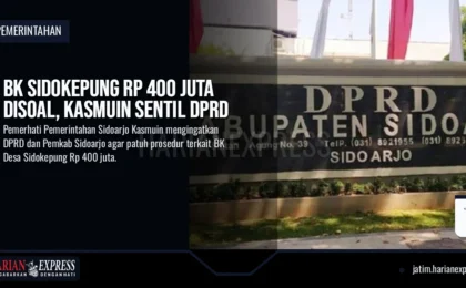 BK Sidokepung Rp 400 Juta Disoal, Kasmuin Sentil DPRD