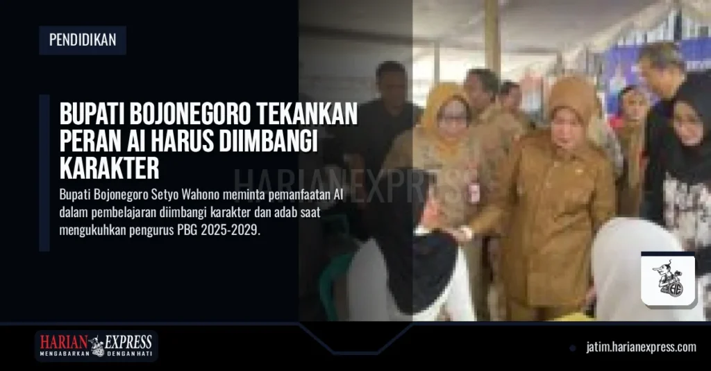 Bupati Bojonegoro Tekankan Peran AI Harus Diimbangi Karakter