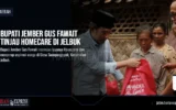 Bupati Jember Gus Fawait Tinjau Homecare di Jelbuk