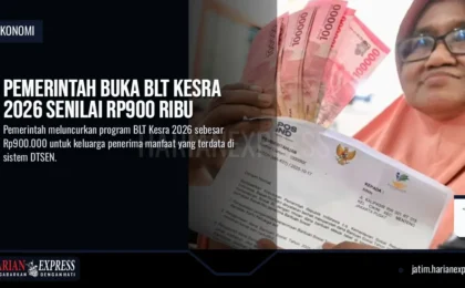 Pemerintah Buka BLT Kesra 2026 Senilai Rp900 Ribu