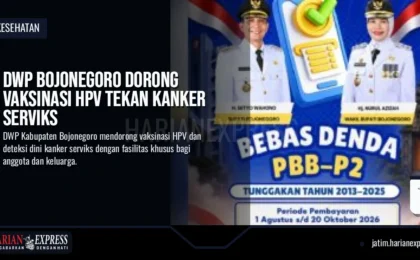 DWP Bojonegoro Dorong Vaksinasi HPV Tekan Kanker Serviks