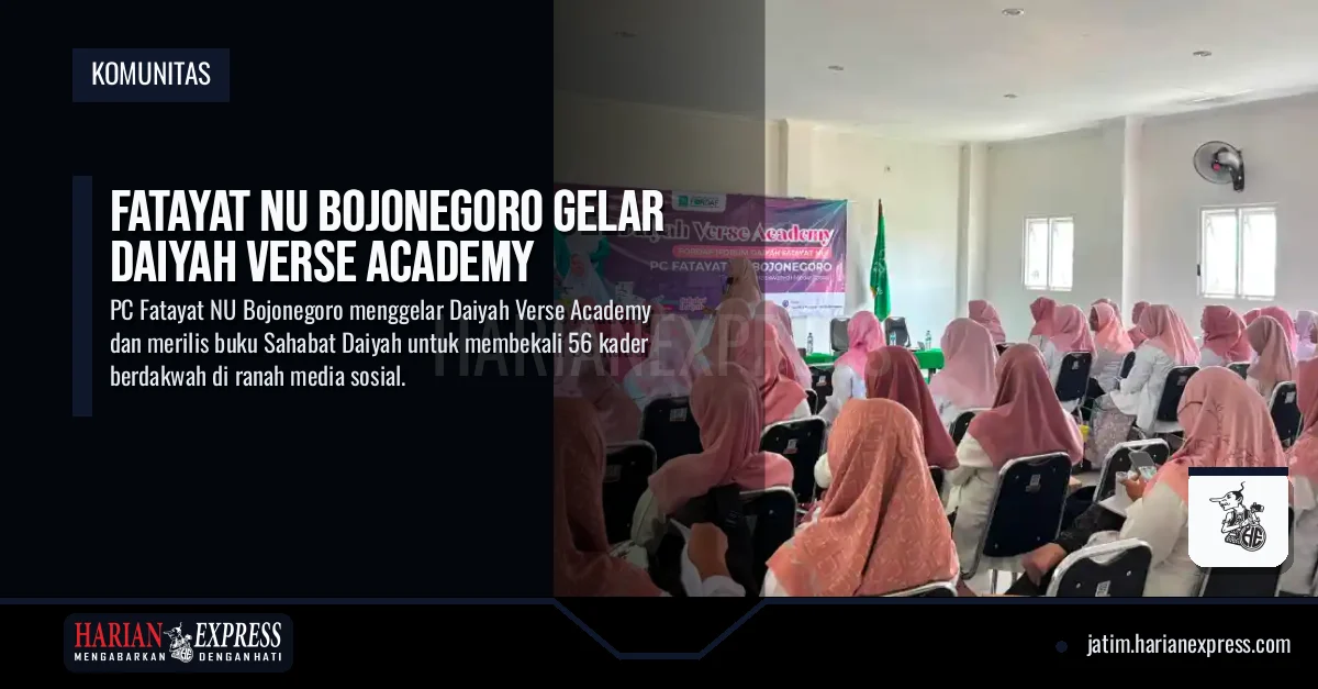 Fatayat NU Bojonegoro Gelar Daiyah Verse Academy