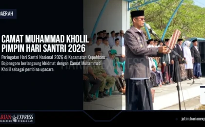 Camat Muhammad Kholil Pimpin Hari Santri 2026 Camat Muhammad Kholil Pimpin Hari Santri 2026